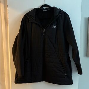 New Balance Black Fleece Outerwear